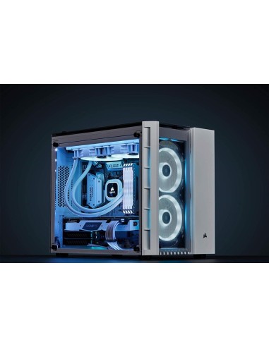 Ventilador caja adicional 12x12 corsair ll120 rgb blanco pack 3 uds CO-9050092-WW kiwiku.com