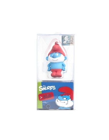 Memoria 17517  USB 8GB - PAPA PITUFO