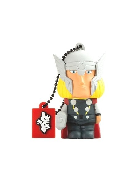 Tribe Marvel The Avengers Pendrive - Memoria USB Flash Drive 2.0, de goma, de 8 GB con llavero, diseño Thor: Kiwiku.com: Informá