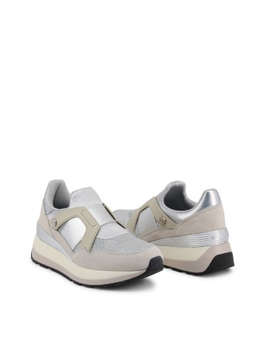 U.S. Polo YLA4009W8_TY1_SIL-WHI - Sneakers Gris Mujer YLA4009W8_TY1_SIL-WHI kiwiku.com