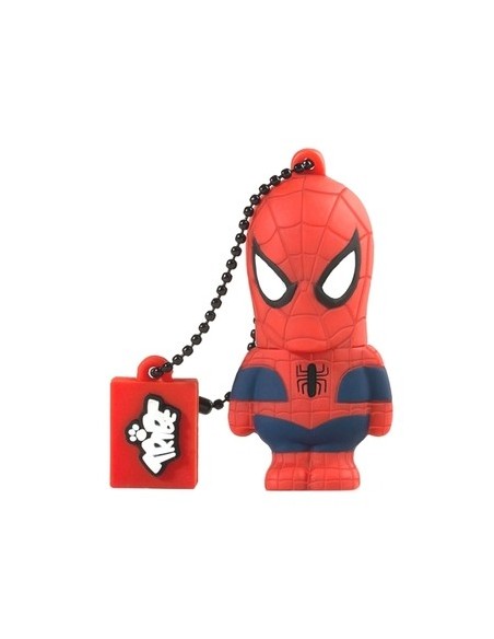 Tribe Marvel The Avengers Pendrive - Memoria USB Flash Drive 2.0, de goma, de 8 GB con llavero, diseño Spiderman: Kiwiku.com: In