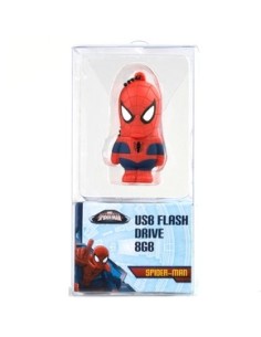 Tribe Marvel The Avengers Pendrive - Memoria USB Flash Drive 2.0, de goma, de 8 GB con llavero, diseño Spiderman: Kiwiku.com: In 2