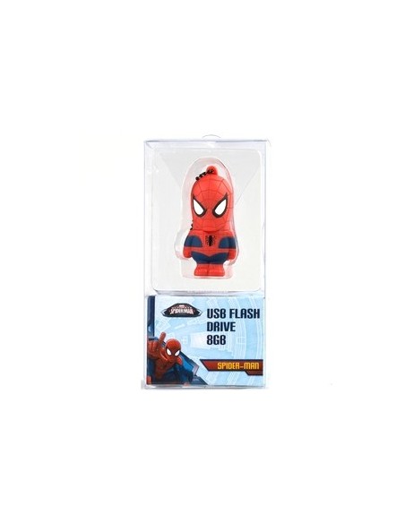 Tribe Marvel The Avengers Pendrive - Memoria USB Flash Drive 2.0, de goma, de 8 GB con llavero, diseño Spiderman: Kiwiku.com: In