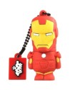 Memoria usb 2.0- Silver ht- 8gb- Diseño Ironman -  111752040108.