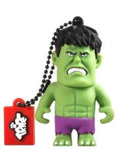 Tribe Marvel The Avengers Pendrive - Memoria USB Flash Drive 2.0, de goma, de 8 GB con llavero, diseño Hulk: Kiwiku.com: Informá