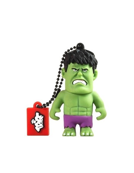 Tribe Marvel The Avengers Pendrive - Memoria USB Flash Drive 2.0, de goma, de 8 GB con llavero, diseño Hulk: Kiwiku.com: Informá