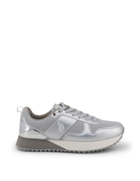 Sneakers U.S. Polo Frida4103W8 Ty1 - Gris Mujer FRIDA4103W8_TY1_SIL kiwiku.com