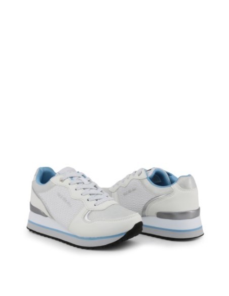 Sneakers - U.S. Polo Fey4228S8 Yt2 - Blanco Mujer FEY4228S8_YT2_SAND-SKY kiwiku.com