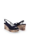 Cuñas - U.S. Polo Donet4173S9 T1L - Azul Mujer
