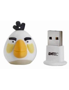Memoria usb 4gb emtec angry birds blanco usb.20