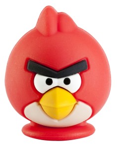 Memoria llavero usb 8gb emtec angry bird rojo usb2.0