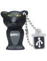 Memoria llavero usb 4gb emtec pantera usb2.0