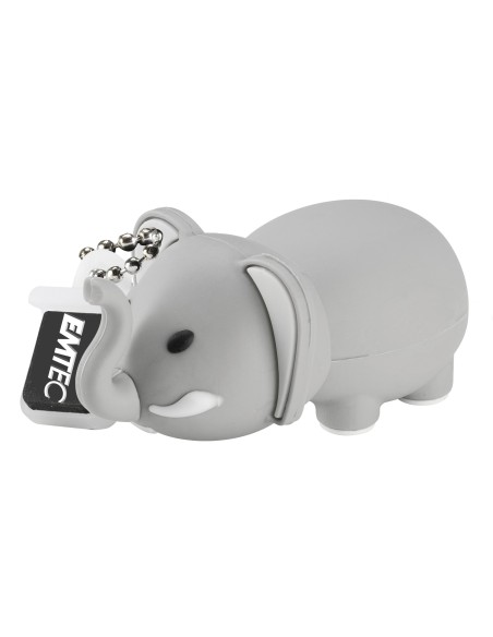 Memoria llavero usb 4gb emtec elefante usb2.0