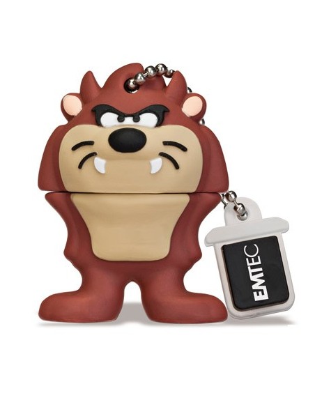 EMTEC L103 - Memoria USB 2.0, 8 GB, con figura de Taz, color marrón: EMTEC: Kiwiku.com: Informática