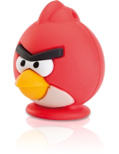 Pendrive 8gb usb2.0 emtec a100 pajaro rojo