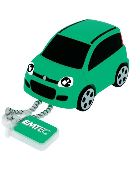 Pendrive 8gb usb2.0 emtec f103 fiat panda verde