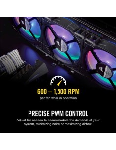 Ventilador caja corsair ll120 rgb 120mm dual light node CO-9050072-WW kiwiku.com 2