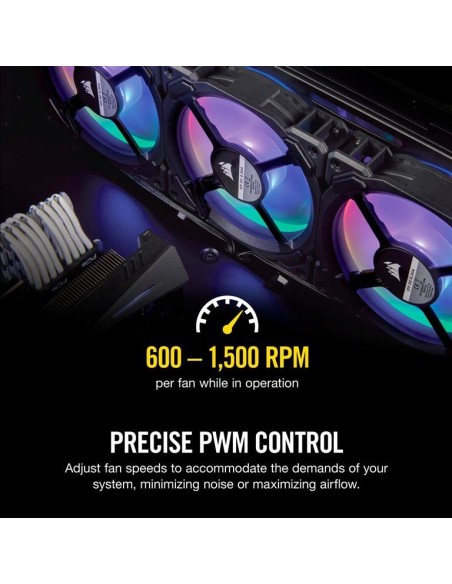 Ventilador caja corsair ll120 rgb 120mm dual light node CO-9050072-WW kiwiku.com