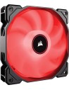 Ventilador caja AF Series™, AF140 LED (2018), rojo, 140 mm, paquete individual