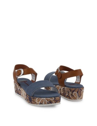 Cuñas - U.S. Polo Jenna4046S9_Cy1 - Azul Mujer JENNA4046S9_CY1_AVIO-BRICK kiwiku.com