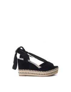 Cuñas - Xti 47609 - Negro Mujer 47609_BLACK kiwiku.com