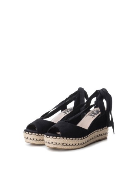 Cuñas - Xti 47609 - Negro Mujer 47609_BLACK kiwiku.com