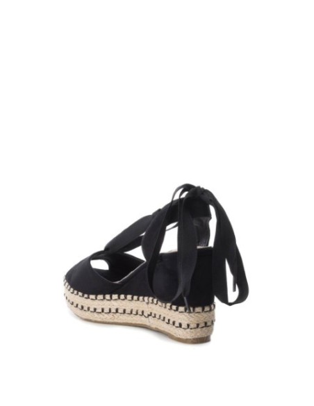 Cuñas - Xti 47609 - Negro Mujer 47609_BLACK kiwiku.com