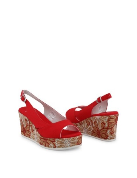 Cuñas - U.S. Polo Donet 4173S9 - Rojo Mujer DONET4173S9_T1_RED kiwiku.com