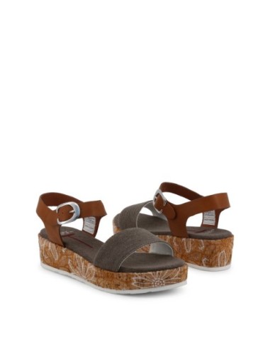 Cuñas - U.S. Polo Jenna 4046S9 - Marrón Mujer JENNA4046S9_CY1_BRW-BRICK kiwiku.com