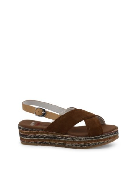 Cuñas - U.S. Polo Jenna 4081S9 - Marrón Fuerte Mujer JENNA4081S9_S1_BRW kiwiku.com