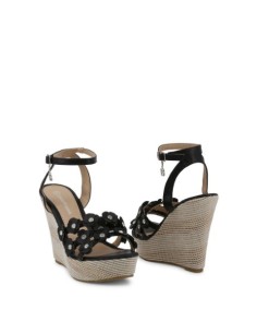Cuñas - Laura Biagiotti 5612 - Negro Mujer 5612_CALF_BLACK kiwiku.com 2
