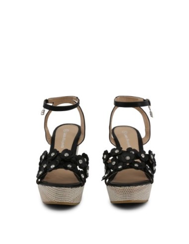 Cuñas - Laura Biagiotti 5612 - Negro Mujer 5612_CALF_BLACK kiwiku.com