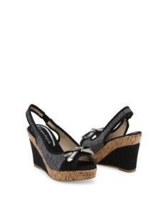 Cuñas - Laura Biagiotti 5605 - Negro Mujer 5605_NABUK_BLACK kiwiku.com 2