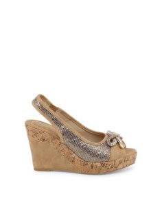 Cuñas - Laura Biagiotti 5605 - Marrón Mujer 5605_NABUK_SAND kiwiku.com