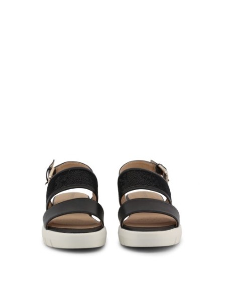 Sandalias -Geox Wimbley D92Dpb - Negro Mujer WIMBLEY_D92DPB_043AY_C9999-BLACK kiwiku.com