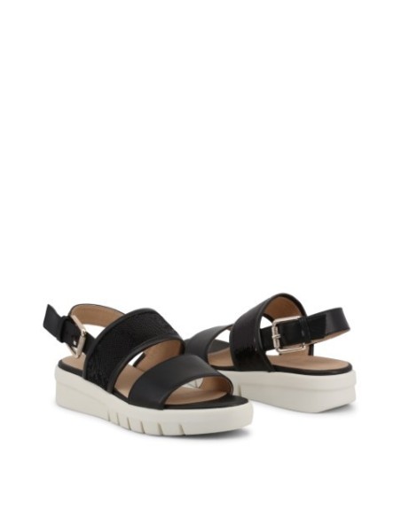 Sandalias -Geox Wimbley D92Dpb - Negro Mujer WIMBLEY_D92DPB_043AY_C9999-BLACK kiwiku.com