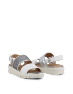 Sandalias - Geox Wimbley D92Dpb - Blanco Mujer WIMBLEY_D92DPB_043AY_C0007-WHITE kiwiku.com