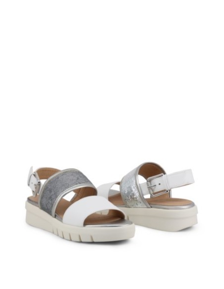 Sandalias - Geox Wimbley D92Dpb - Blanco Mujer WIMBLEY_D92DPB_043AY_C0007-WHITE kiwiku.com