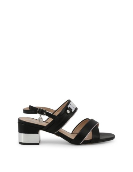 Sandalias - Laura Biagiotti 5509 - Negro Mujer 5509_CALF_BLACK kiwiku.com