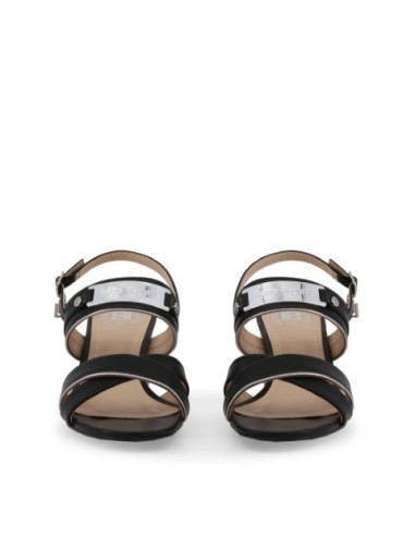Sandalias - Laura Biagiotti 5509 - Negro Mujer 5509_CALF_BLACK kiwiku.com
