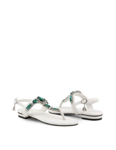 Sandalias - Laura Biagiotti 5567 - Blanco Mujer 5567_NABUK_WHITE kiwiku.com