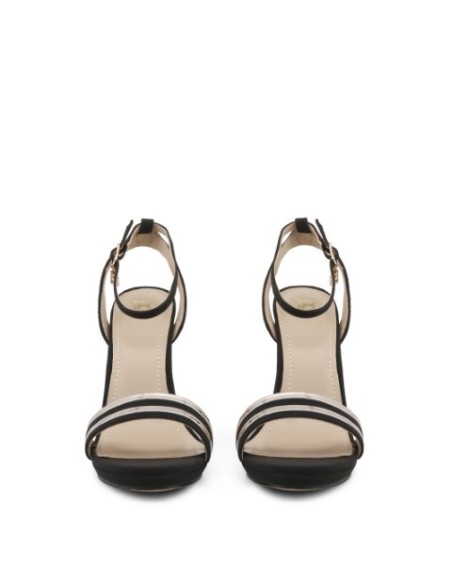 Sandalias - Laura Biagiotti 5466 - Negro Mujer 5466_NABUK_BLACK kiwiku.com