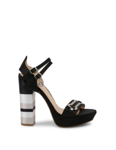 Sandalias - Laura Biagiotti 5353 - Negro Mujer 5353_SATIN_BLACK kiwiku.com