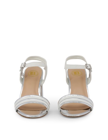 Sandalias - Laura Biagiotti 5382 - Blanco Mujer 5382_NABUK_WHITE kiwiku.com