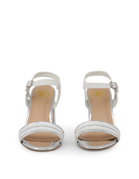 Sandalias - Laura Biagiotti 5382 - Blanco Mujer 5382_NABUK_WHITE kiwiku.com