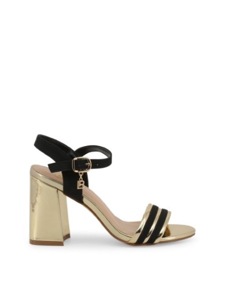 Sandalias - Laura Biagiotti 5382 - Negro Mujer 5382_NABUK_BLACK kiwiku.com