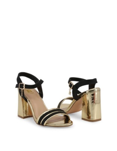 Sandalias - Laura Biagiotti 5382 - Negro Mujer 5382_NABUK_BLACK kiwiku.com