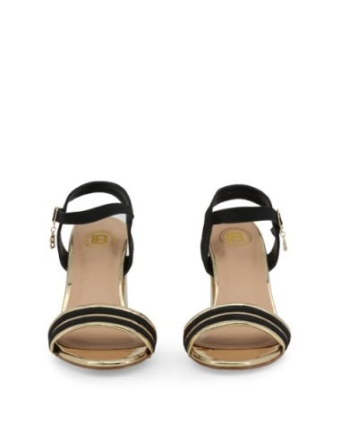 Sandalias - Laura Biagiotti 5382 - Negro Mujer 5382_NABUK_BLACK kiwiku.com
