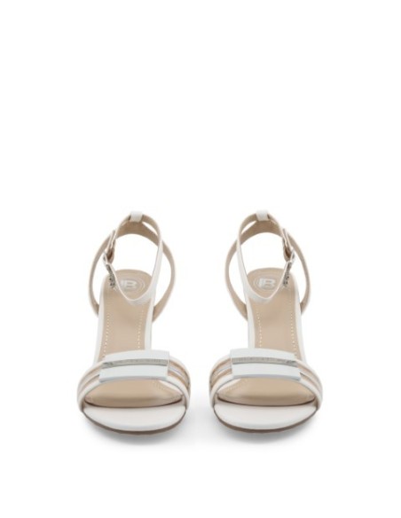 Sandalias - Laura Biagiotti 5519 - Blanco Mujer 5519_CALF_WHITE kiwiku.com
