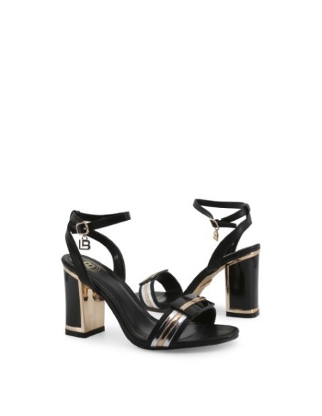 Sandalias - Laura Biagiotti 5519 - Negro Mujer 5519_CALF_BLACK kiwiku.com